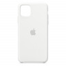 Силиконовый чехол для Айфон 12-mini (Белый)