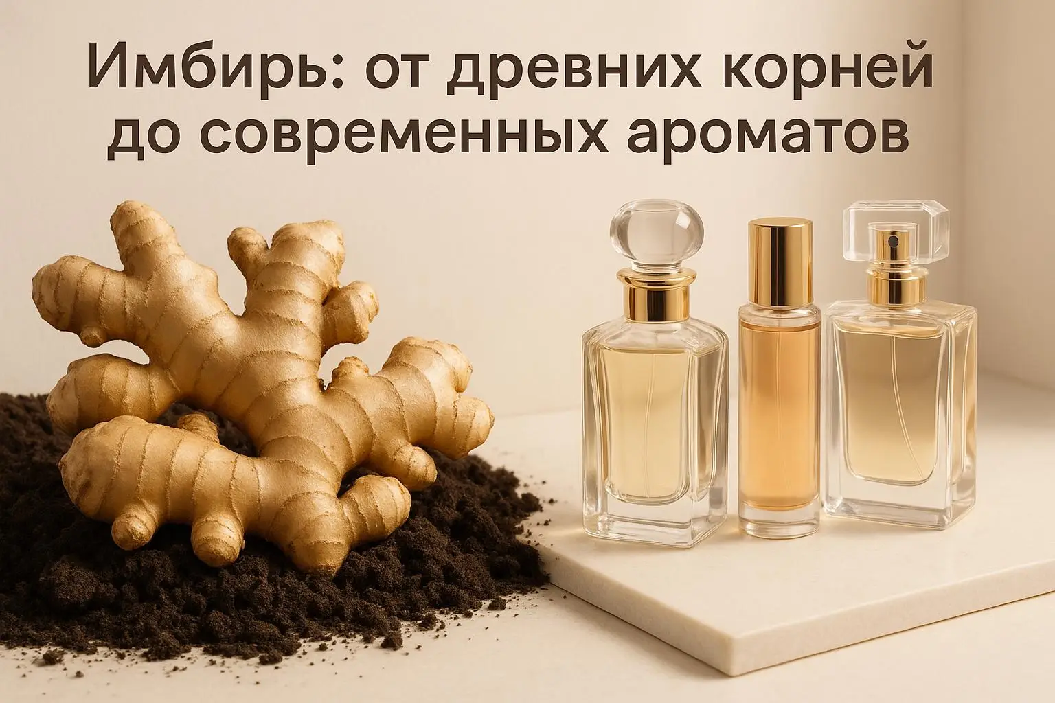 Имбирь: от древних корней до современных ароматов