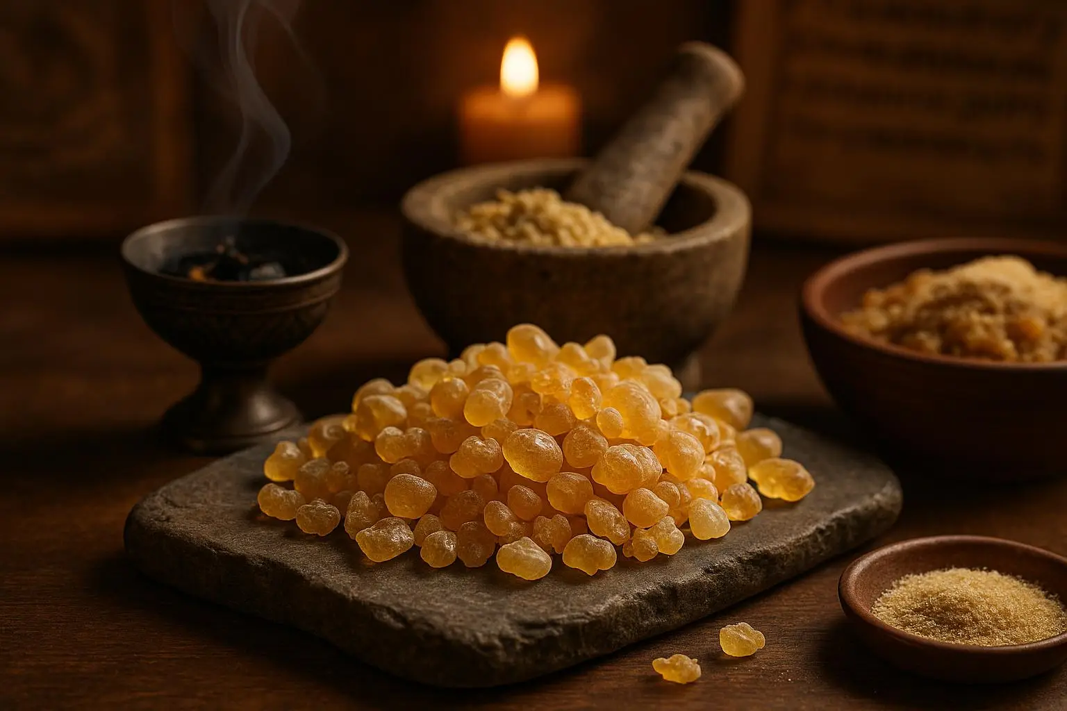 Древние маршруты и название ладана