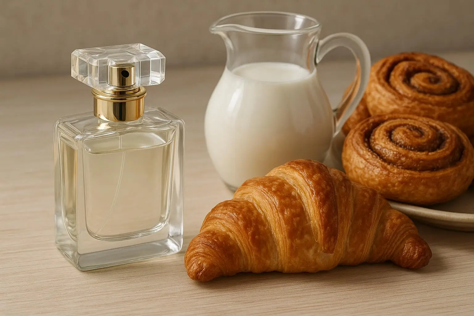 Ароматы завтрака в парфюмерии: молоко и свежая выпечка в духах