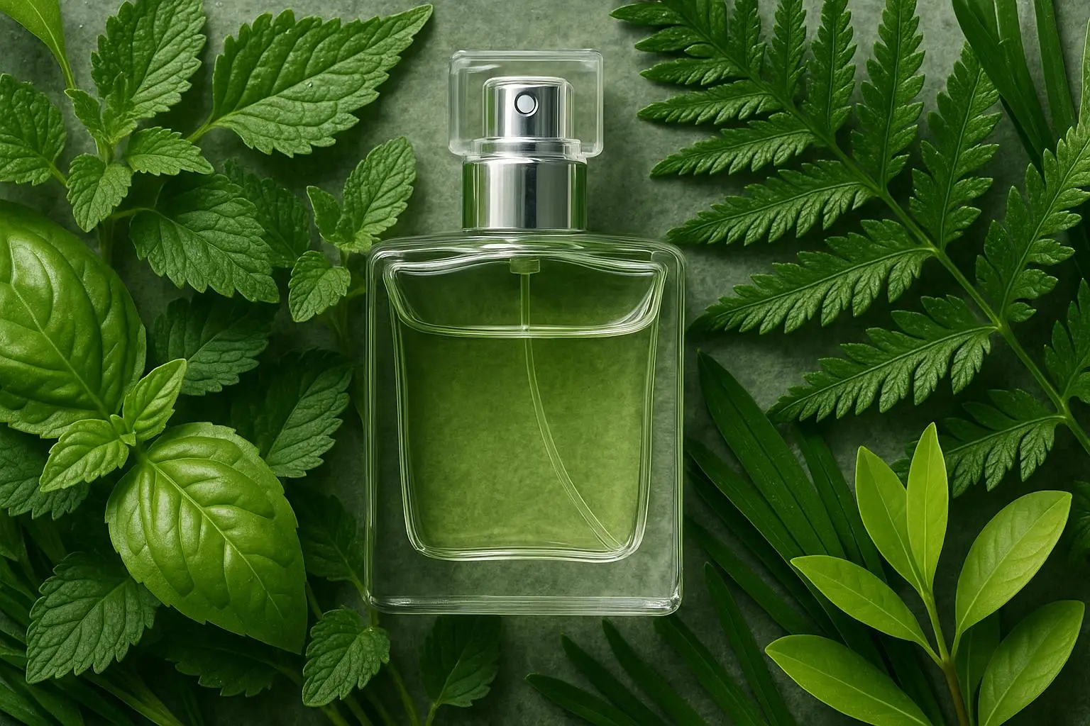 Зелёные ноты в парфюмерии