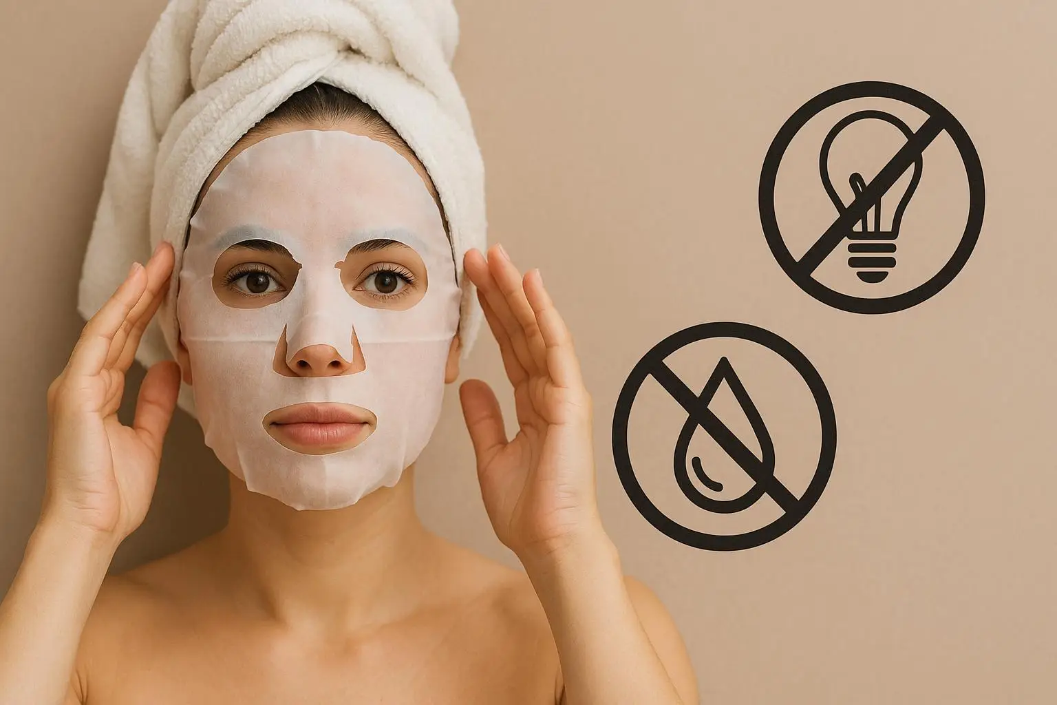 Список популярных мифов о тканевых масках для лица: