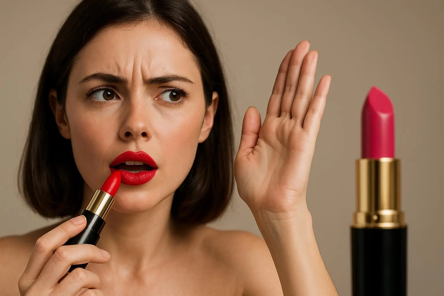 Список популярных мифов о помады