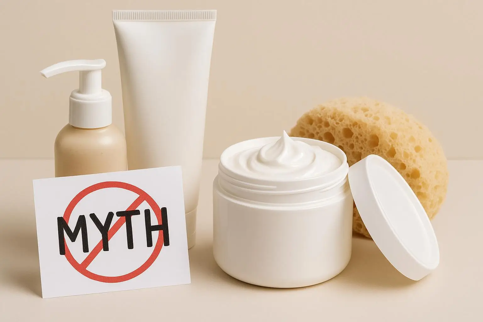 Список популярных мифов о кремы для тела