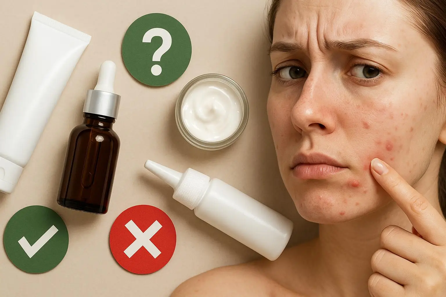 Список популярных мифов о средства от прыщей и воспалений