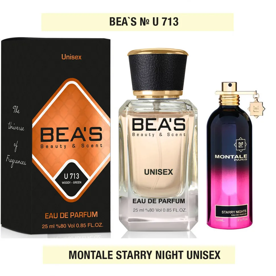 Парфюм Beas Montale Starry Nights 25 ml арт. U 713