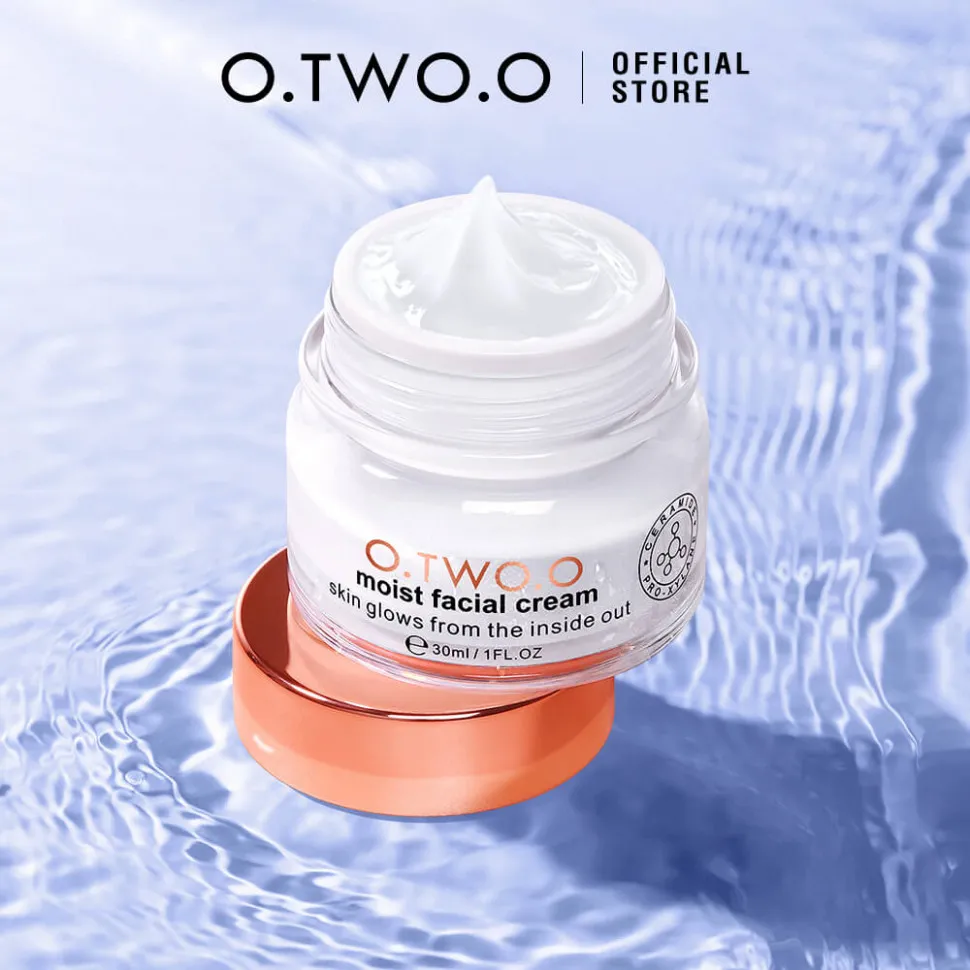 O.TWO.O Ночной увлажняющий крем Skin Care Day Cream Moist Facial Cream Moisturizing Refreshing Day Cream 30ml FC002