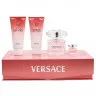 Подарочный набор Versace Bright Crystal (туалетная вода 2 штуки + лосьон для тела + гель для душа)