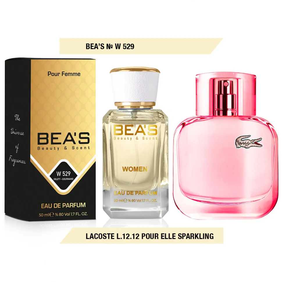 Парфюм Beas Lacoste L.12.12 Pour Elle Sparkling 50 ml for women арт. W 529