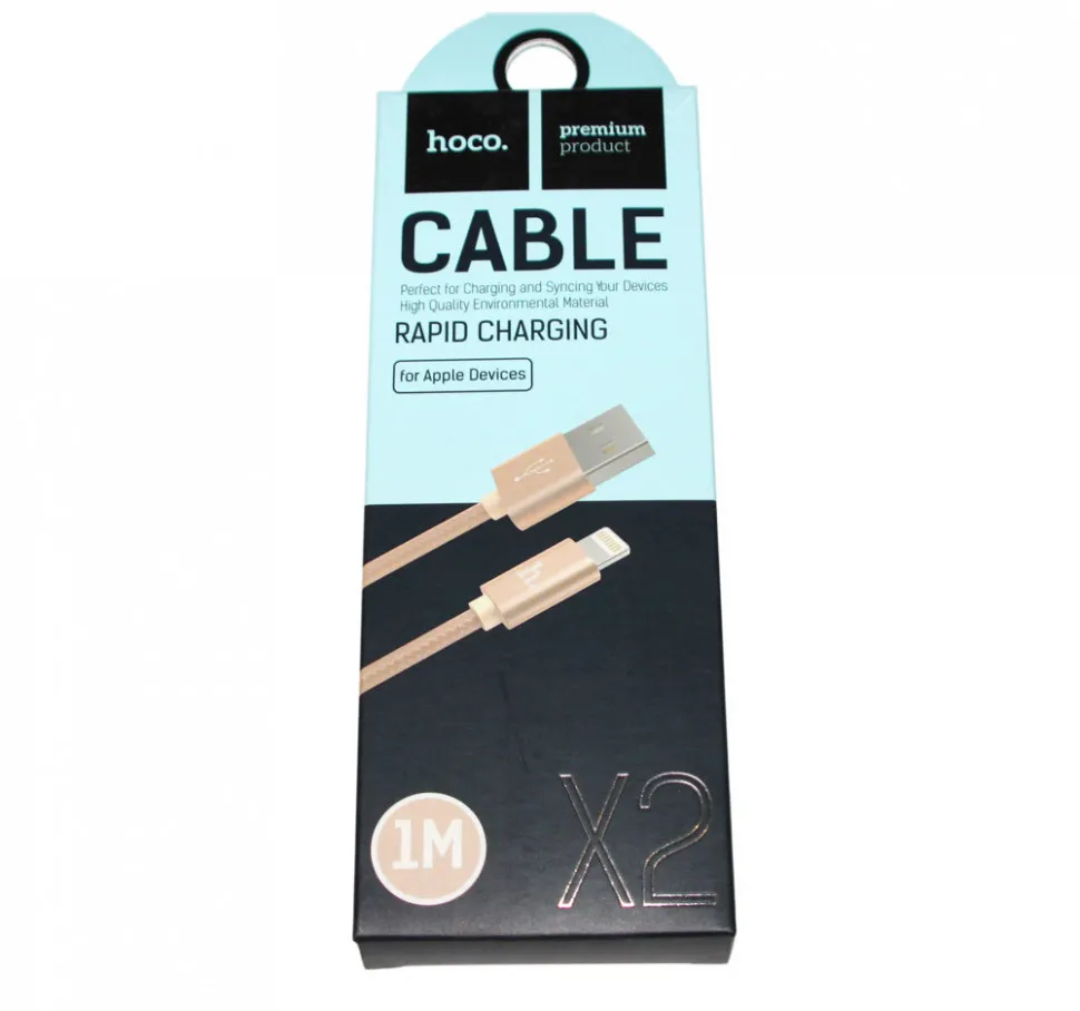Кабель HOCO X2 Rapid Charging Lightning (1 Метр)