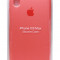 Силиконовый чехол для Айфон XS Max - (Светло-Красный)