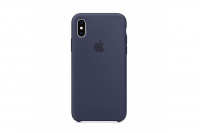 Силиконовый чехол для Айфон XR Silicone Case Midnight Blue