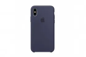 Силиконовый чехол для Айфон XR Silicone Case Midnight Blue
