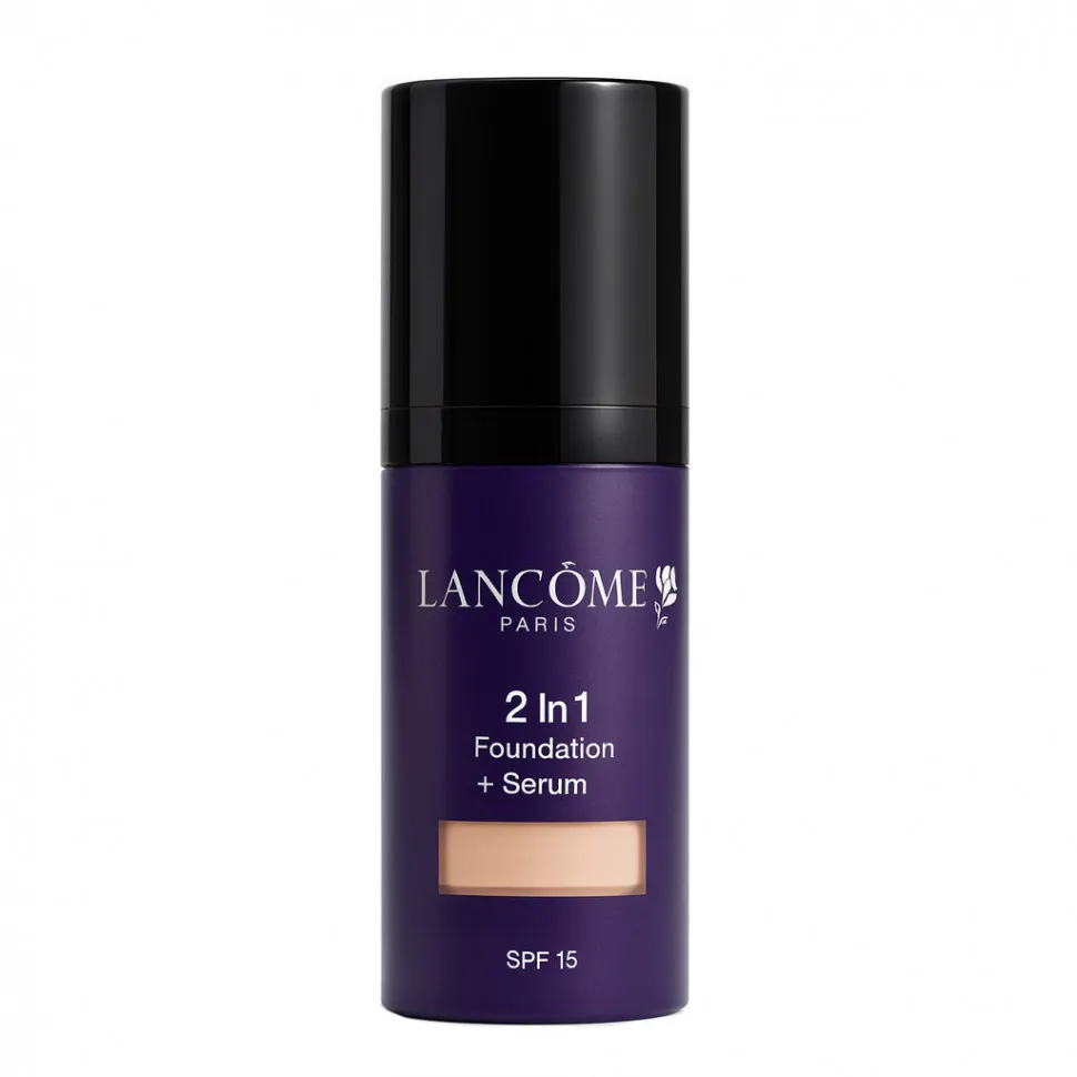 Тональный крем Lаncоме 2 in 1 Foundation + Serum spf 15 30 ml #45 Warm Almond