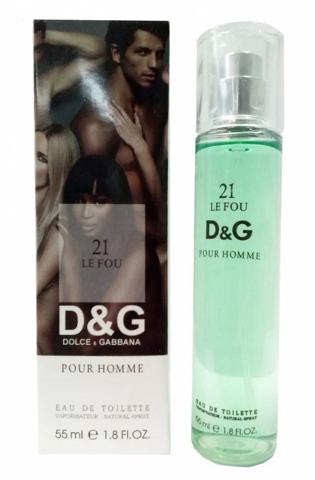 Духи с феромонами 55 ml Дольче Габбана 21 Le Fou Pour Homme