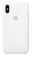 Силиконовый чехол для Айфон XS -Белый (White)