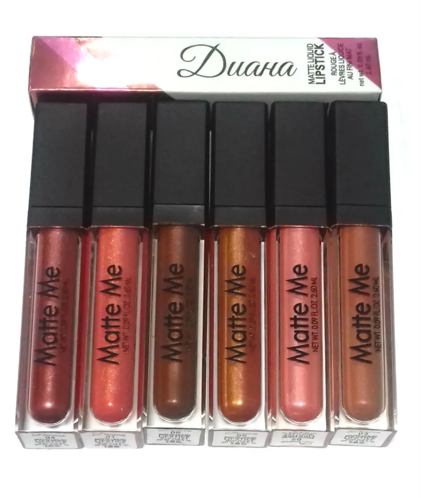 Блеск для губ Диана Matte Me 1шт