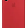 Силиконовый чехол для Айфон XS -Красный (Red)