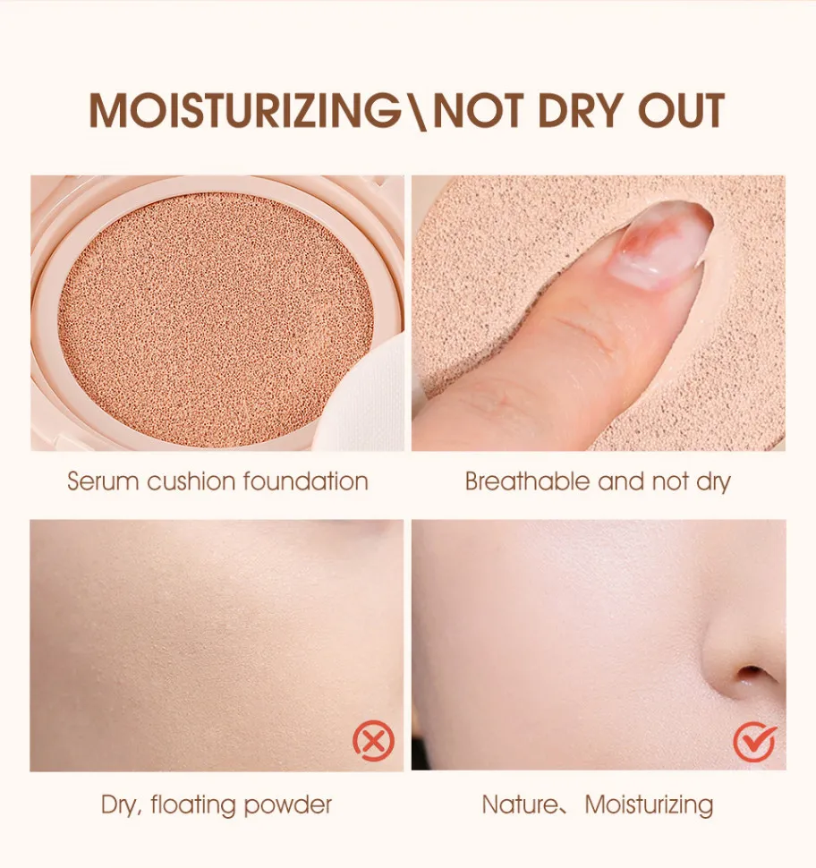 O.TWO.O BB-крем для лица - кушон арт. SE003 #1 pink white 2.5 g