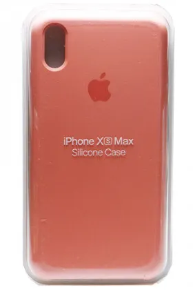 Силиконовый чехол для Айфон XS Max - (Коралловый)