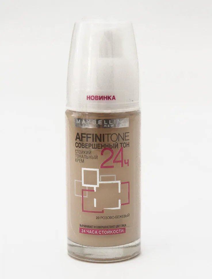 Стойкий тональный крем Maybelline Affinitone 24h 30 ml