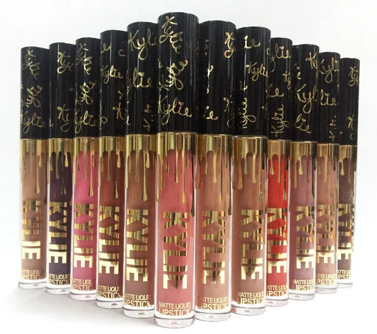 Блеск для губ Kylie Matte Gold (12шт)