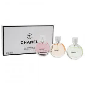 Парфюмерный женский набор Chanel Chance 3x30 ml