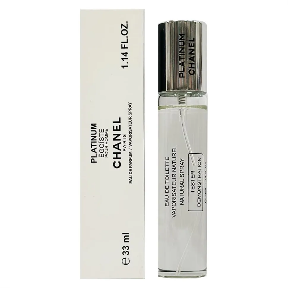 Тестер Chanel Egoiste Platinum for men 33 ml
