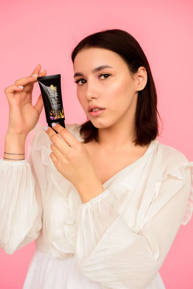 Маска от черных точек Rosel Cosmetics Black mask Peel-off 50g