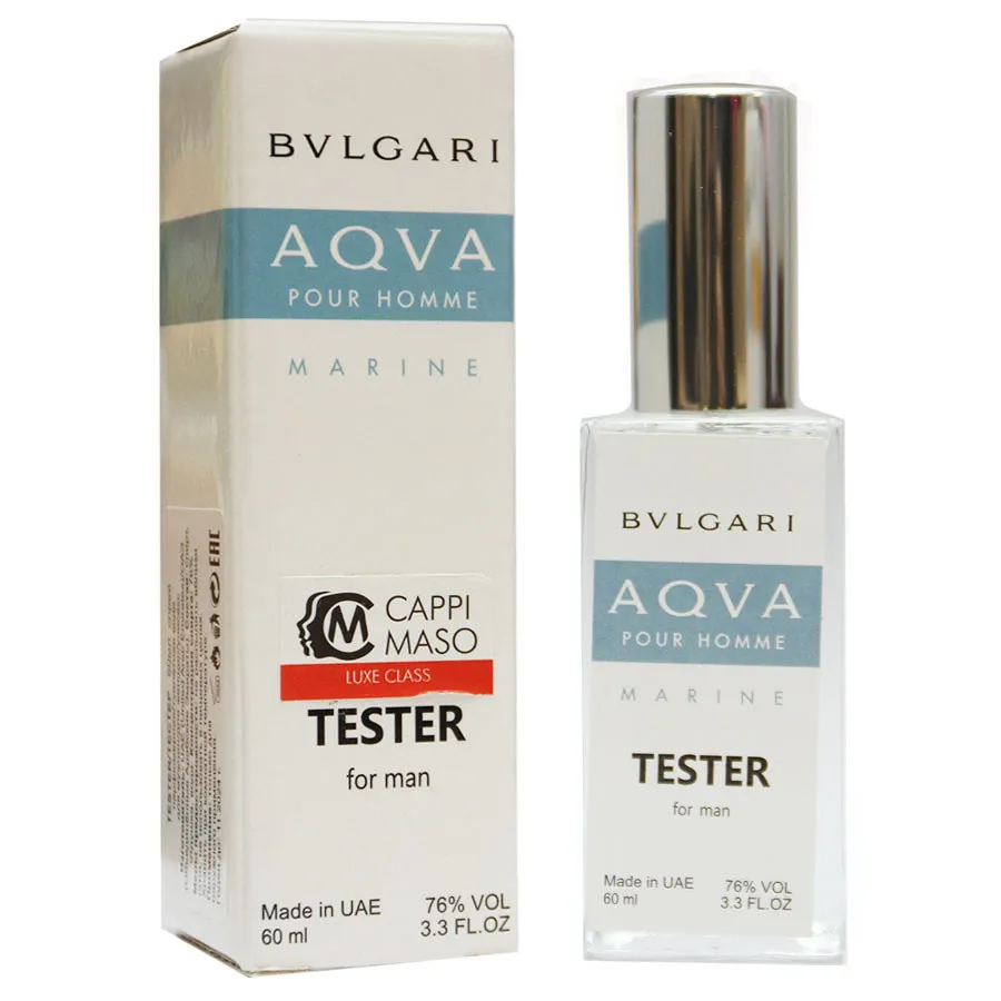 Тестер Bvlgari Aqva Marine Pour Homme  60 ml ОАЭ