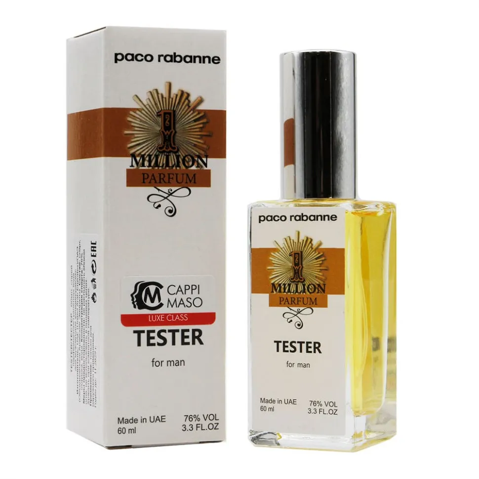 Тестер Paco Rabanne 1 Million Parfum  for men 60 ml ОАЭ