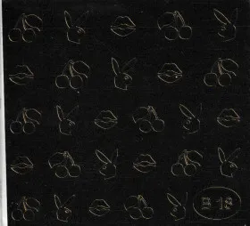 Наклейка для ногтей Esmalte B18