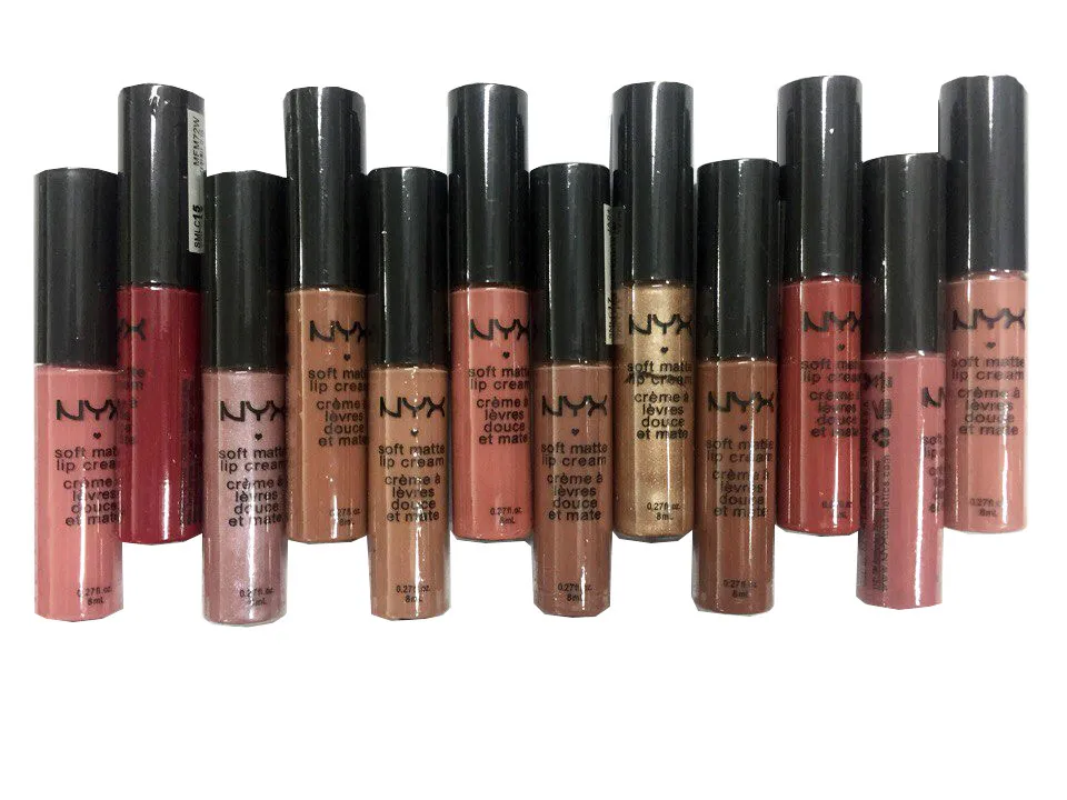 Жидкая помада NYX soft matte lip cream(12шт)
