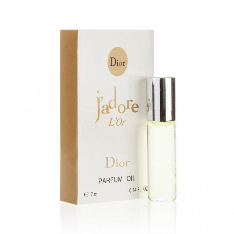 Масляные духи с феромонами Dior "Jadore L`or" 7 ml