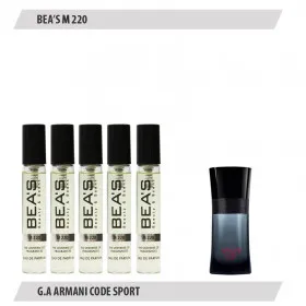 Парфюмерный набор Beas Джорджо Армани Code Sport Men 5*5 ml M 220