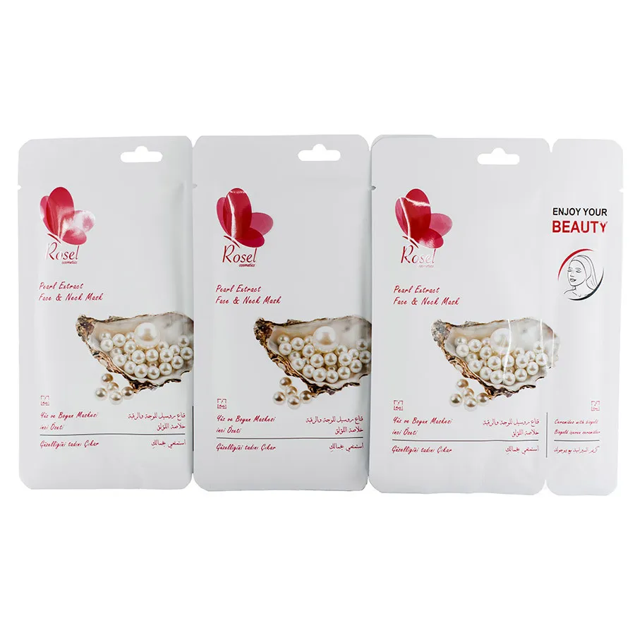 Маски для лица Rosel Cosmetics Face Mask Pearl Extract