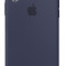 Силиконовый чехол для Айфон XS Max -Тёмно-синий (Midnight Blue)