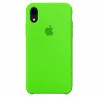 Силиконовый чехол для Айфон XR (ярко-зеленый)