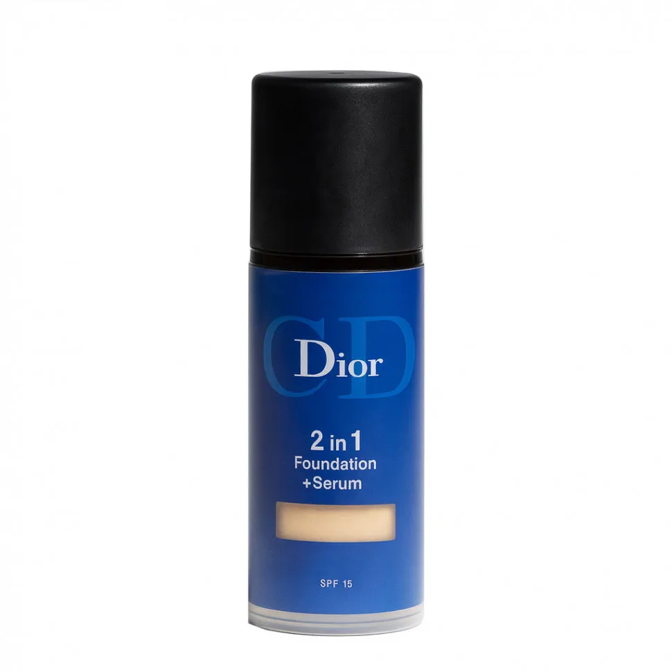 Тональный крем Dior  2in1 Foundation + Serum spf 15 30 ml #75 Golden
