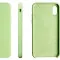 Силиконовый чехол для Айфон XR (фисташковый)