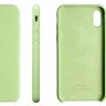 Силиконовый чехол для Айфон XR (фисташковый)