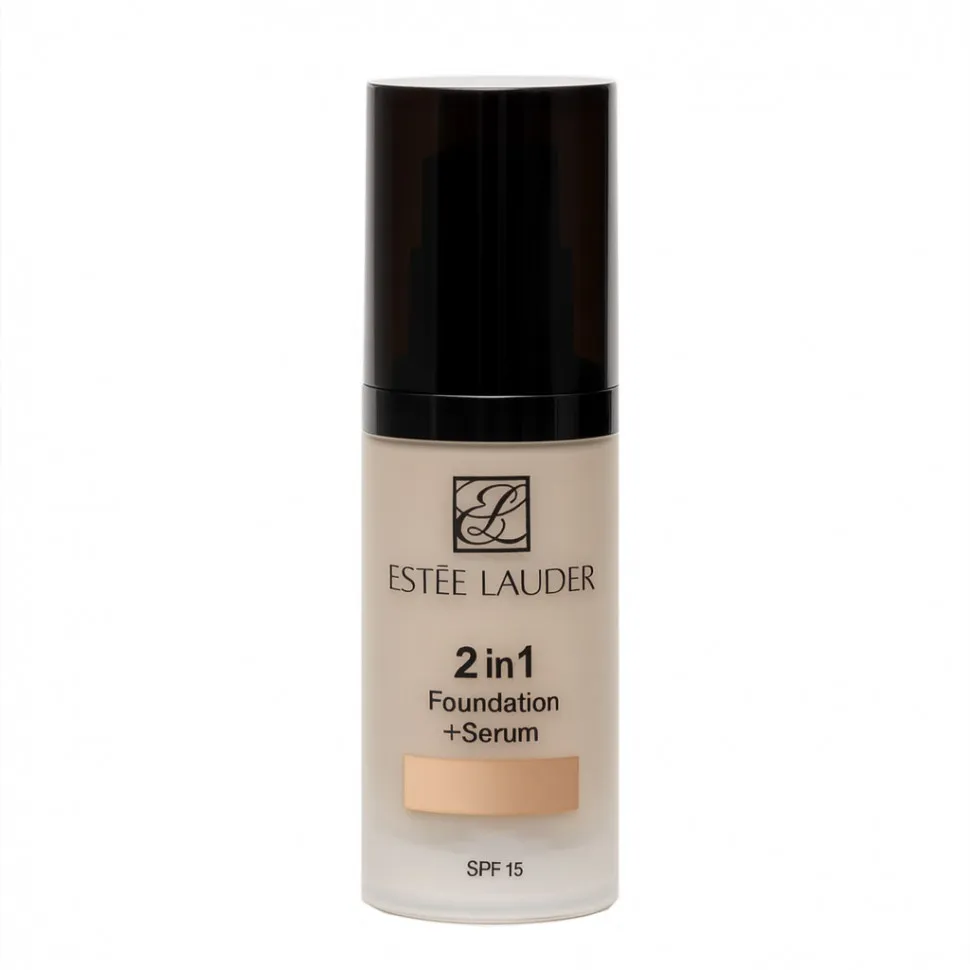 Тональный крем E.L. 2 in 1 Foundation + Serum SPF 15 #55 Beige