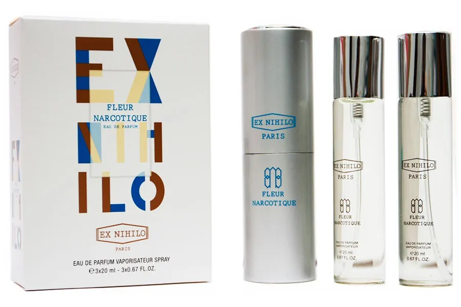 Парфюмерная вода 3*20 ml Ex Nihilo Fleur Narcotique