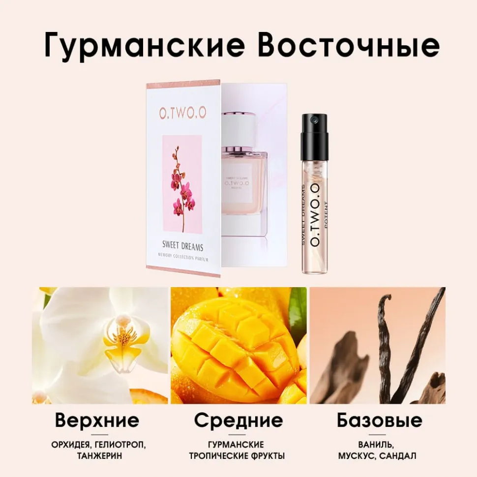 PS02-S01 O.TWO.O Компактный парфюм Memory Collection Parfum Sweet Dreams 1,5 ml