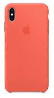 Силиконовый чехол для Айфон XS Max - Спелый нектарин (Nectarine)