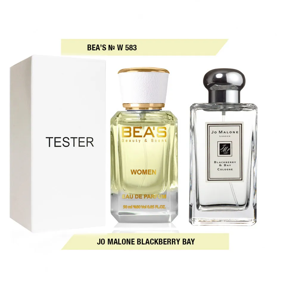 Тестер Beas J. M. Blackberry & Bay for women 50 ml арт. W583 (без коробки)