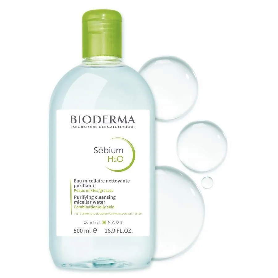 BIODERMA SEBIUM H2O Мицеллярная вода 500 ml