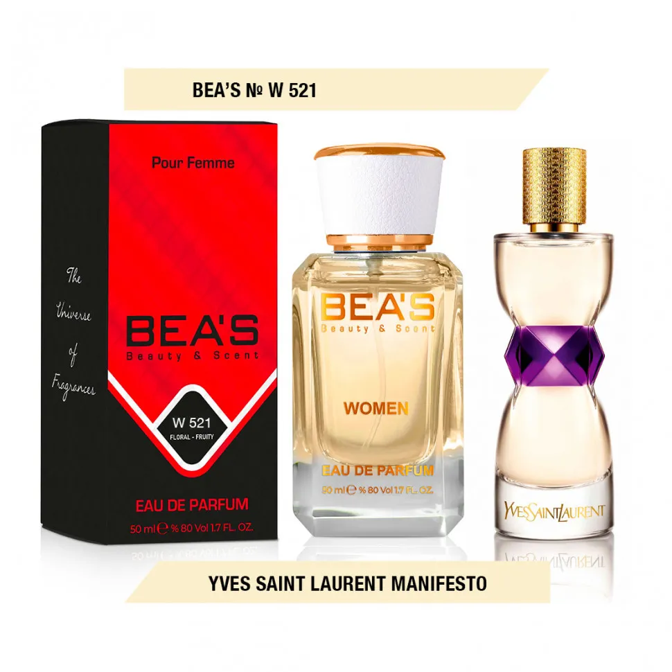 Парфюм Beas Yves Saint Laurent Manifesto for women 50 ml арт. W 521