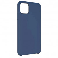 Силиконовый чехол для Айфон 12-mini (Синий)