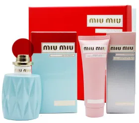 Подарочный набор Miu Miu eau de parfum - Духи 100 ml + Крем для рук 75 ml